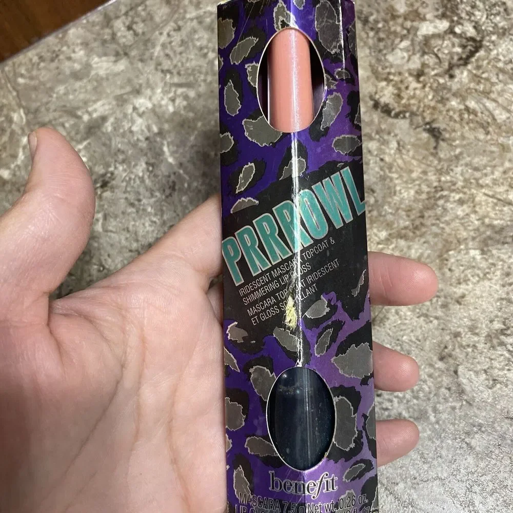 Prrrowl Mascara Top Coat & Lip Gloss Duo (Sparkling Peacock)(Look At Me)‎